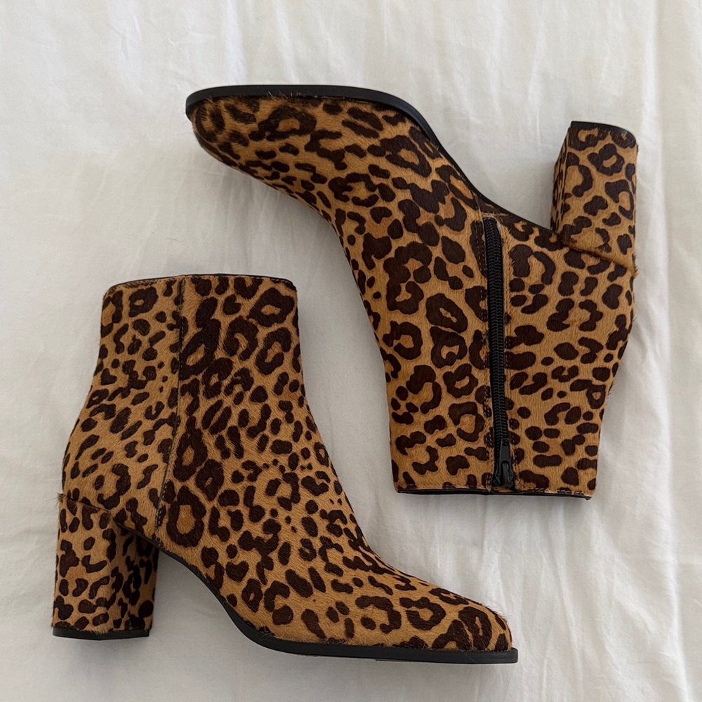 NEW Steve Madden Leopard Booties